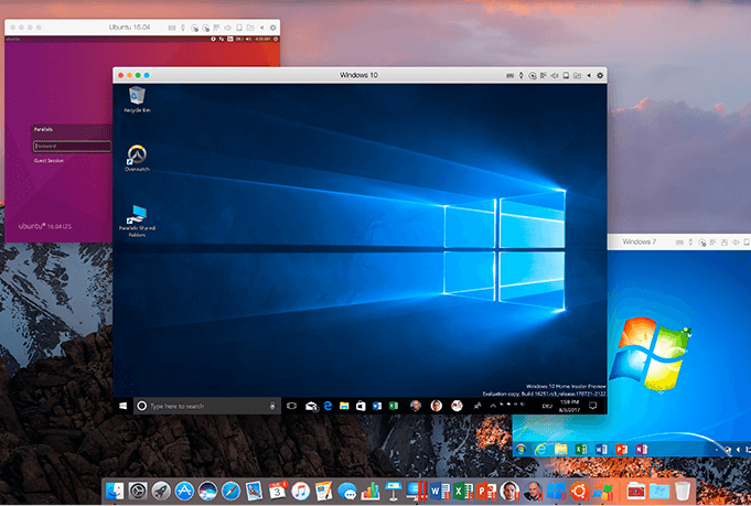بديل Virtualbox لنظام التشغيل Mac - Parallels Desktop