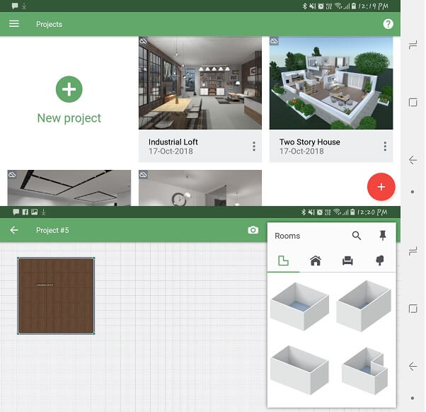 Planner 5D - приложения для домашнего дизайнера