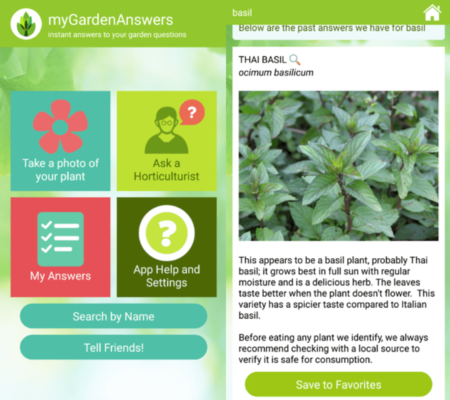 Εφαρμογές αναγνώρισης φυτών - GardenAnswers