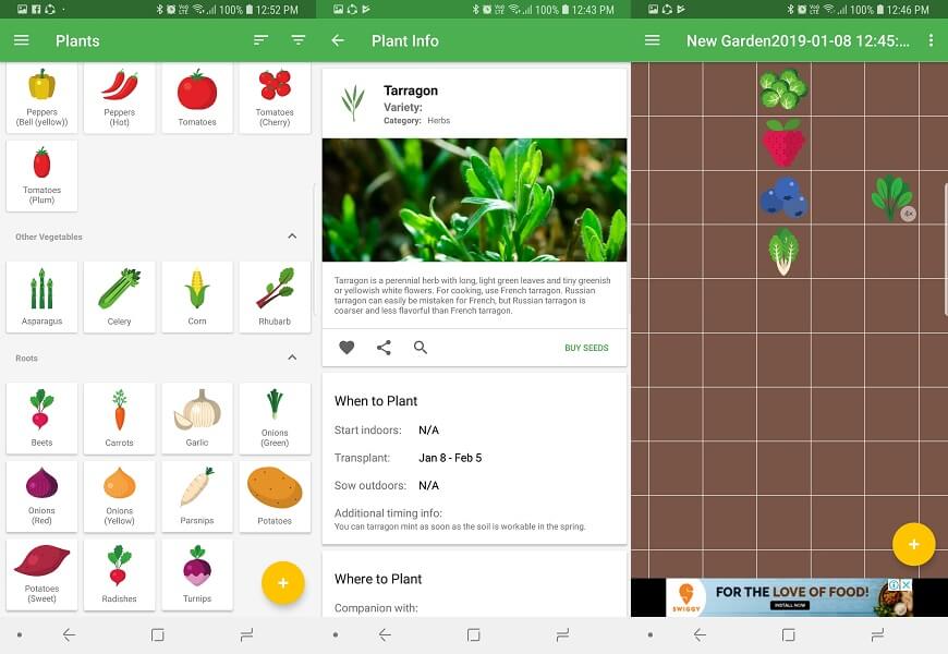 Fioriera - app per la pianificazione del giardino