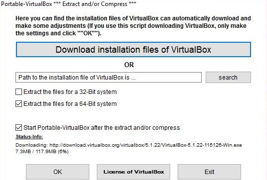 Hordozható VirtualBox
