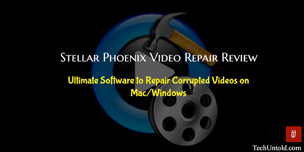 Reparar software de arquivos de vídeo corrompidos para Mac/Windows