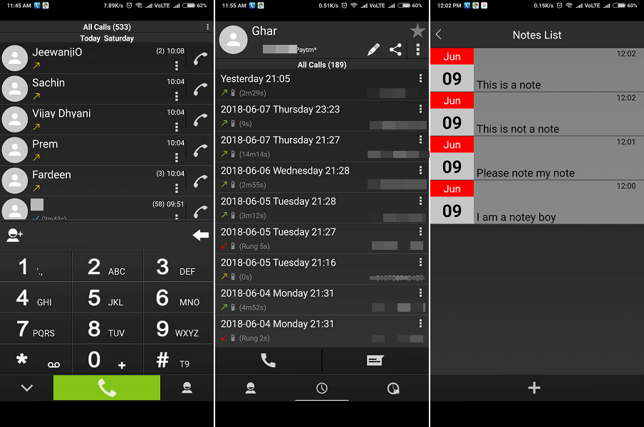 RocketDial - bästa android dialer-appen