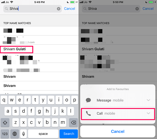 iPhone svarar automatiskt på samtal från ett specifikt nummer eller kontakt
