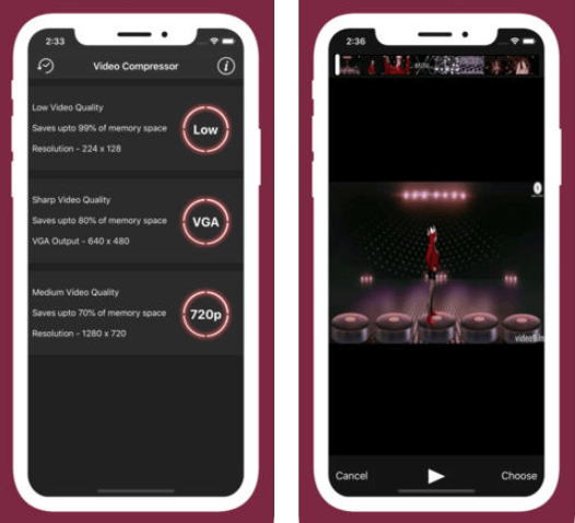 Έξυπνος συμπιεστής βίντεο για iOS