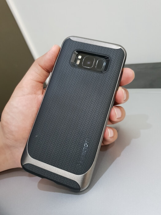 Spigen Neo Hybrid для Galaxy S8 сзади