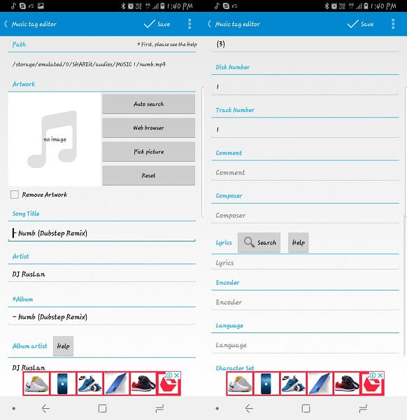 Aplicaciones de editor de etiquetas MP3 - Editor de etiquetas de música estrella