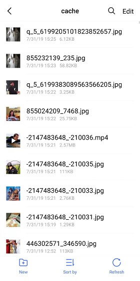 ripristinare le foto di Telegram cancellate e altri file