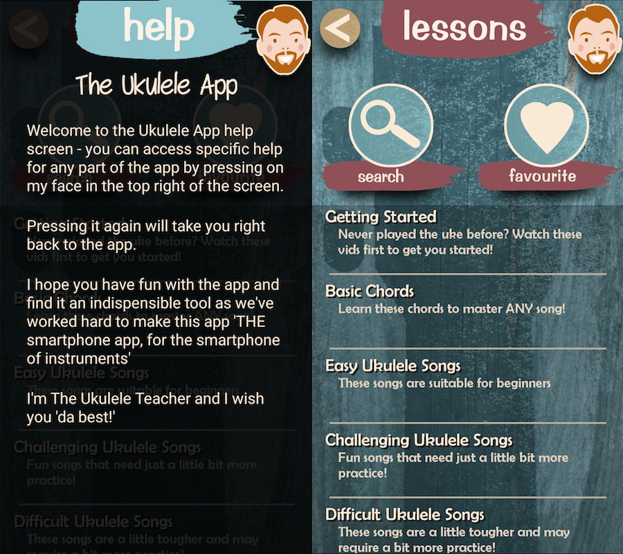 Ukulele-sovellus Androidille ja iOS:lle