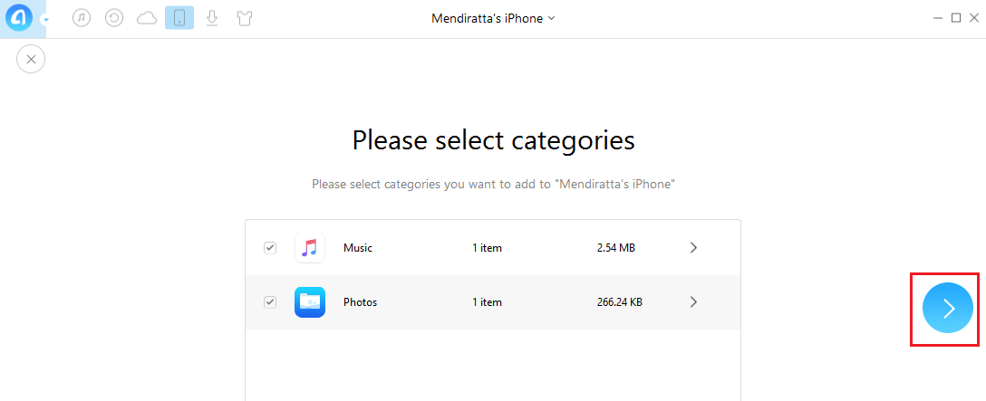 Przesyłaj pliki z komputera na iPhone