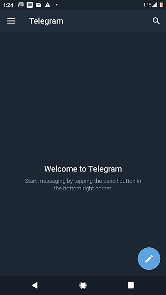Bem vindo ao Telegram