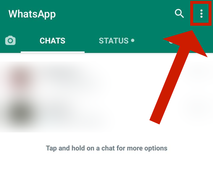 Whatsapp for Android kebab-kuvake