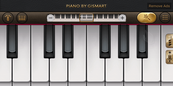 أفضل تطبيق بيانو لنظامي التشغيل Android و iOS - Piano free (1a)