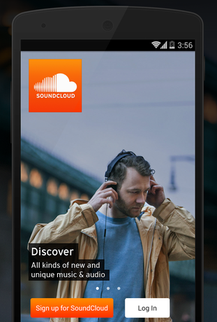 najlepsze aplikacje do podcastów - soundcloud