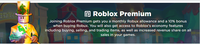 Roblox 的缺點 - 建造者俱樂部訂閱
