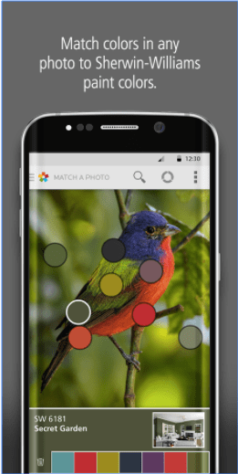 meilleures applications de correspondance des couleurs - ColorSnap