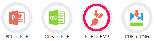 تحويل الملفات باستخدام تطبيق pdf candy