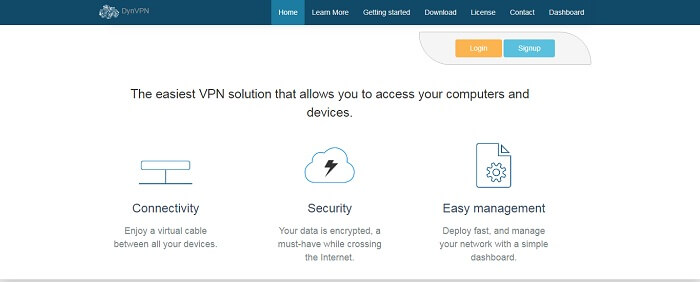 Hamachi 替代方案 - dyn VPN