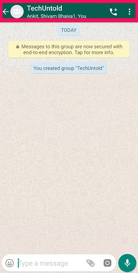 WhatsApp csoport