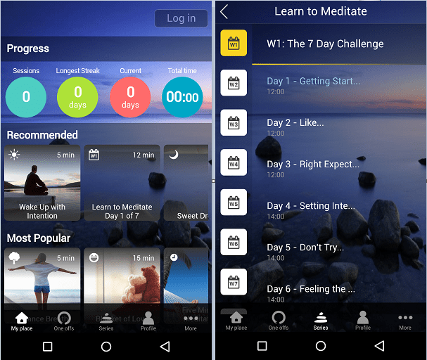 headspace alternative apps til android og iphone -breethe