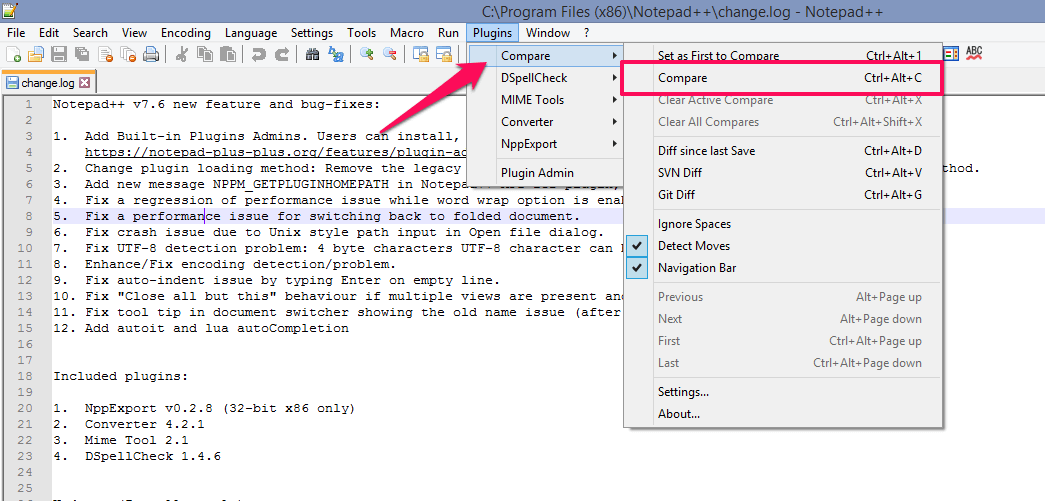 C mo Comparar Archivos En Notepad 