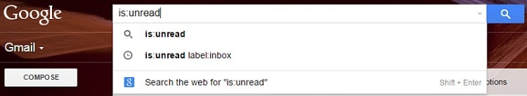 cómo ver todos los correos electrónicos no leídos en gmail