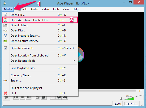 hogyan kell használni az ász streamet - Ace Player