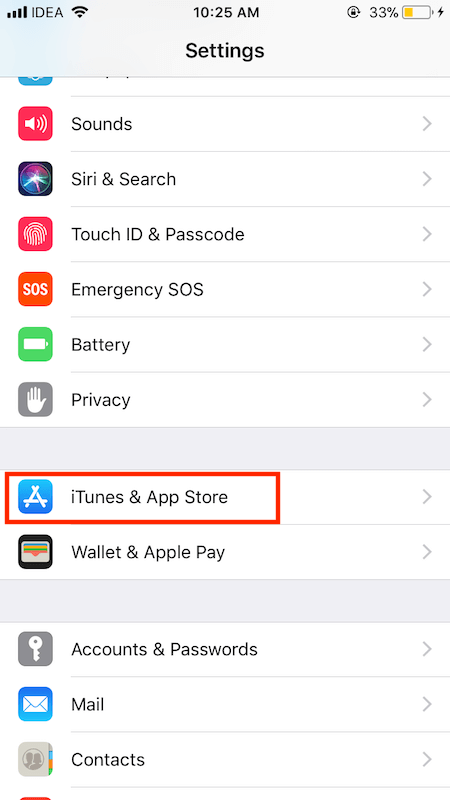 iTunes y tienda de aplicaciones iOS