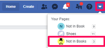 حدد موقع صفحة الفيسبوك باستخدام سطح المكتب