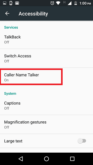 få Android-telefonen din til å si oppringerens navn og nummer - innstillinger