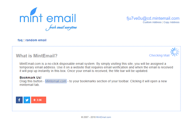 Minze E-Mail