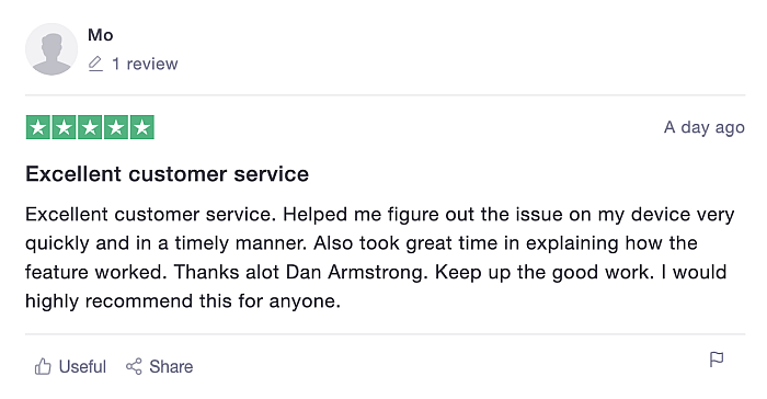 Customer service review of mSpy is key
