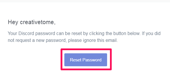 メールでパスワードをリセット
