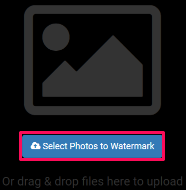 seleccionar fotos para marcar con agua