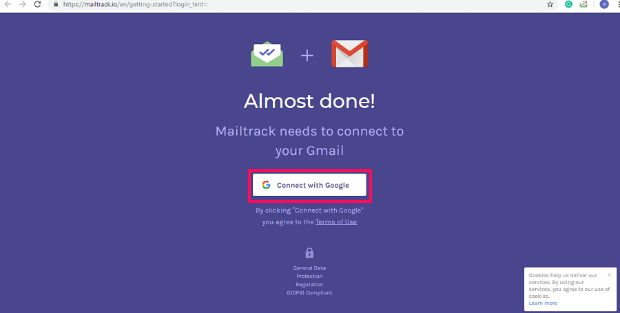 Collega MailTrack con Gmail