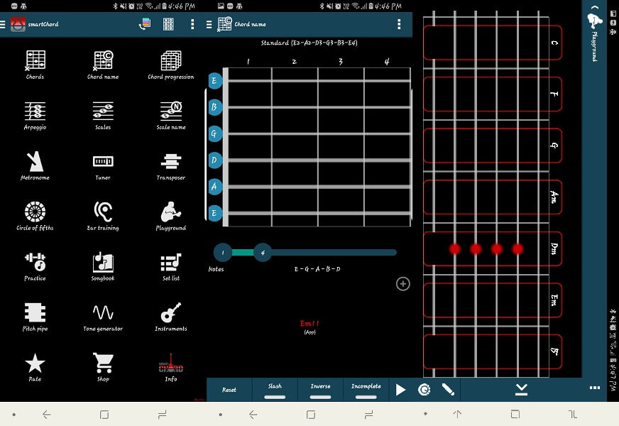 smart Chords - Nejlepší aplikace pro učení na kytaru pro Android