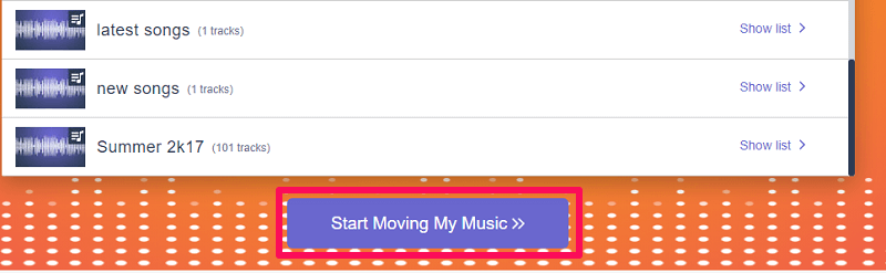 converter lista de reprodução do SoundCloud para Spotify