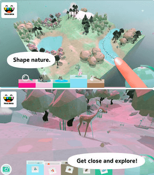 taco nautre - app di giochi sulla natura