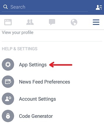 stäng av automatisk uppspelning av videor i Facebook Android