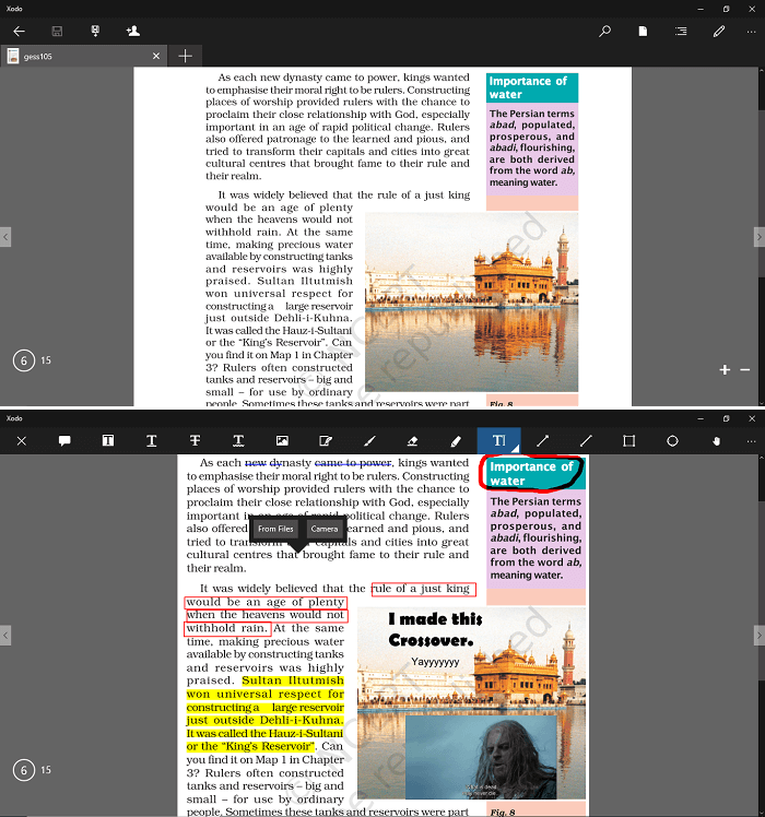xodo - beste gratis PDF-editor og -leser