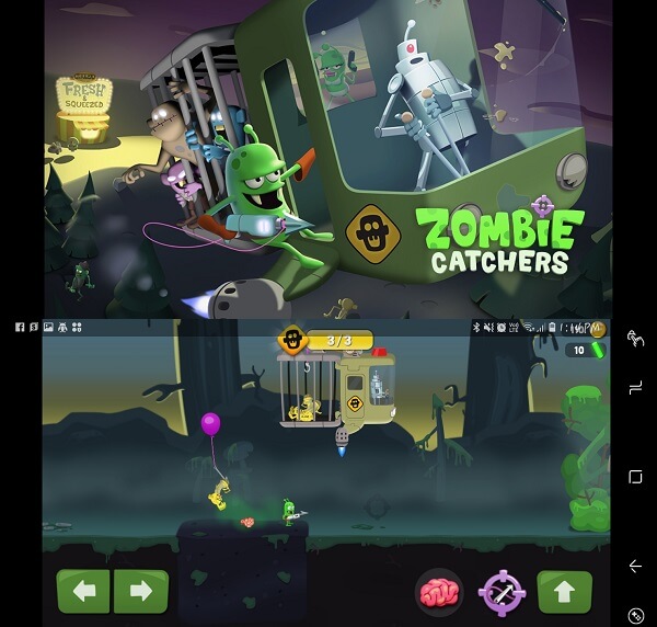 Zombiefänger - Zombiespiele für Smartphones